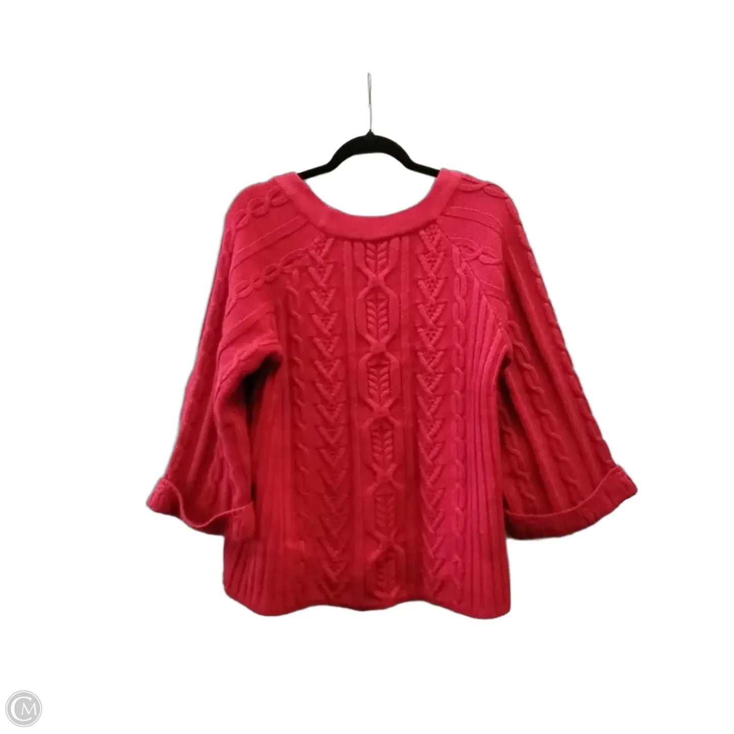 Sweater By Coldwater Creek In Red, Size: M