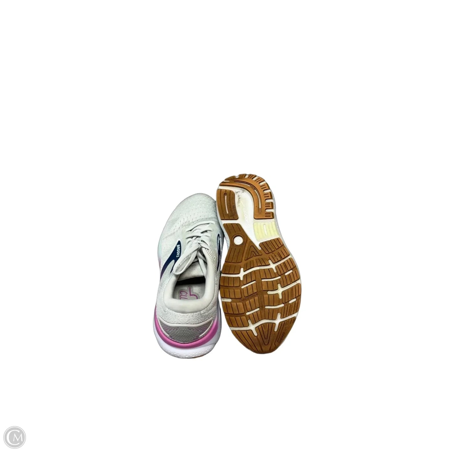 Shoes Athletic By Brooks In Cream, Size: 9.5