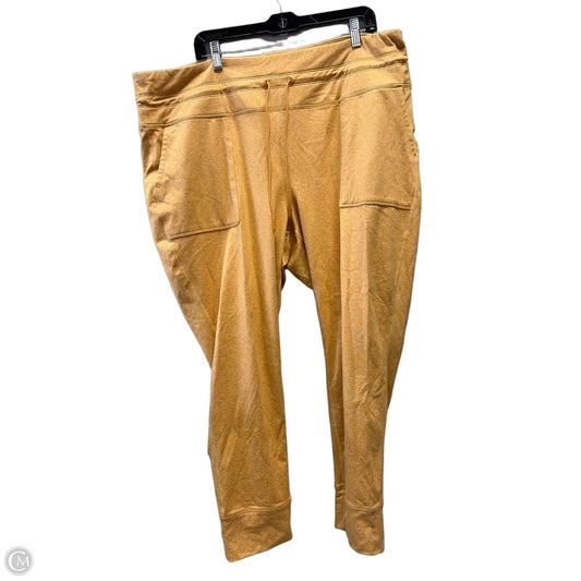 Athletic Pants By Old Navy In Orange, Size: 3x