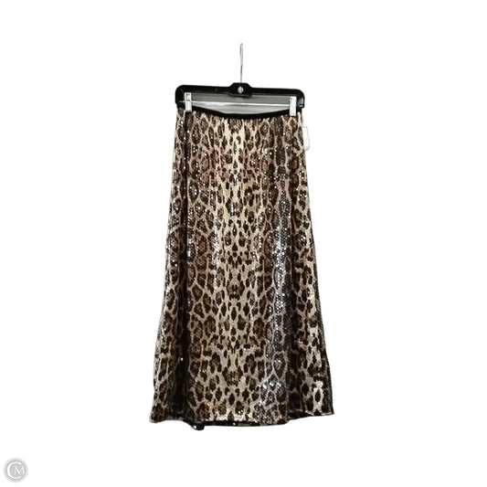 Skirt Maxi By Cato In Animal Print, Size: S