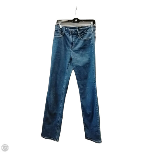 Jeans Straight By Not Your Daughters Jeans In Blue Denim, Size: 6