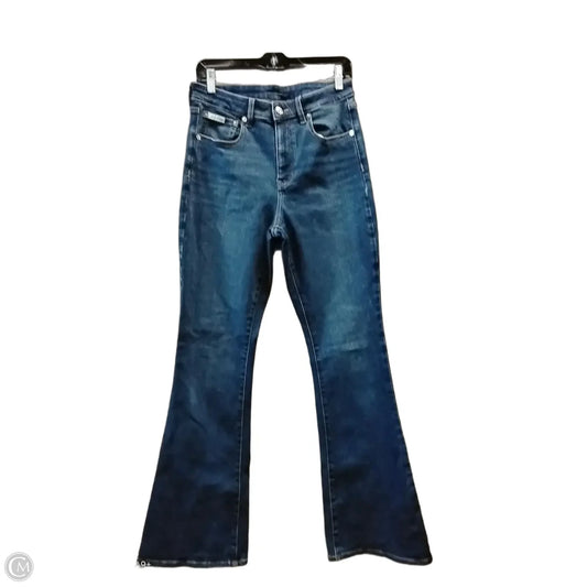 Jeans Flared By Hidden In Blue Denim, Size: 10