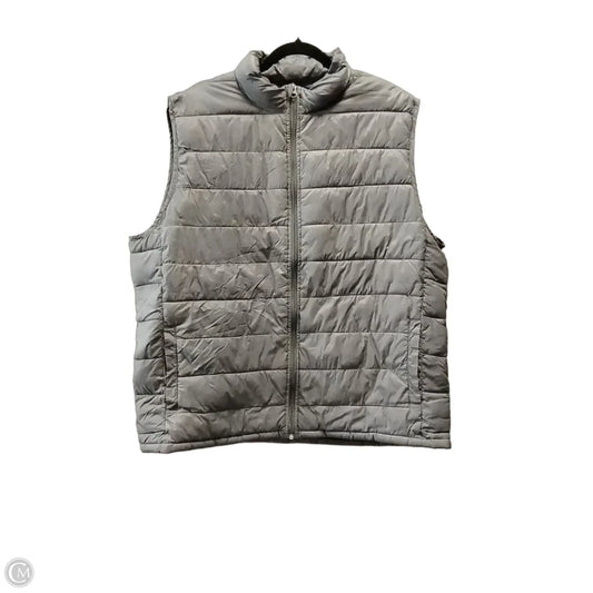 Vest Puffer & Quilted By Sonoma In Grey, Size: Xl