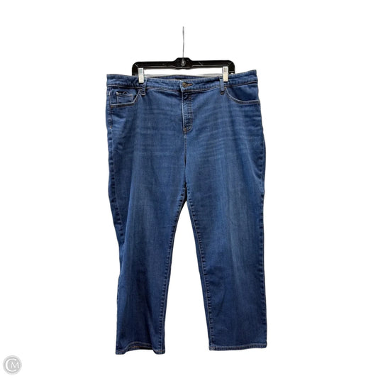 Jeans Boyfriend By Chicos In Blue Denim, Size: 20