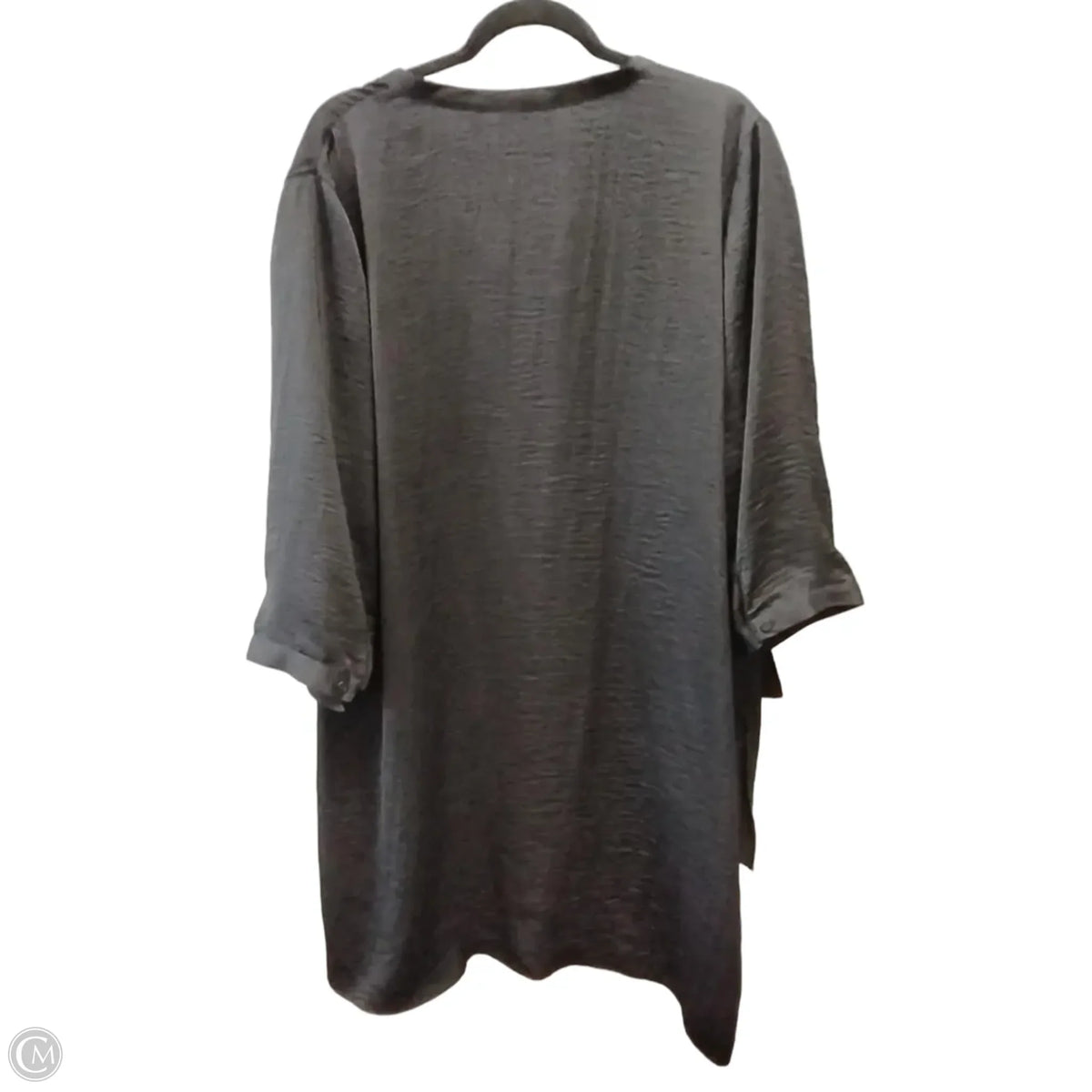Top Long Sleeve By Chicos In Black, Size: Xl