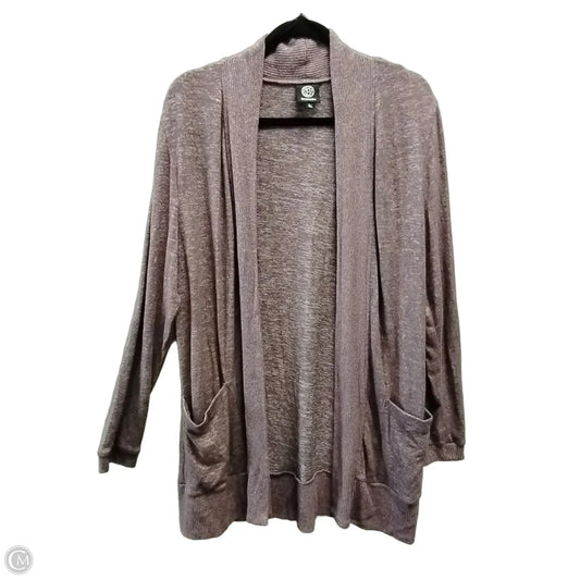 Cardigan By Bobeau In Purple, Size: L