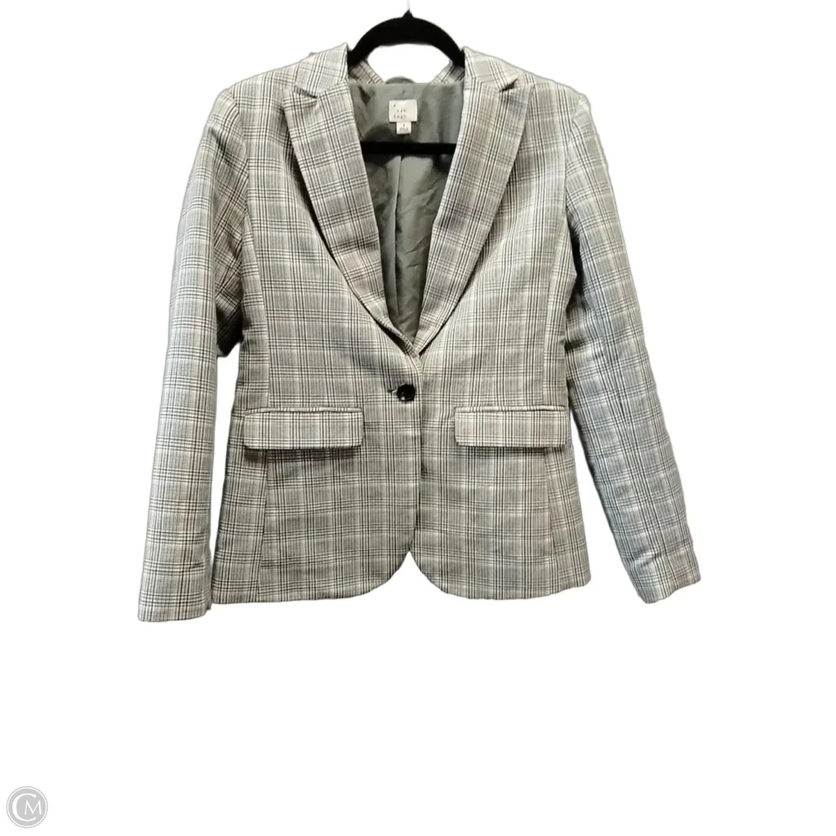 Blazer By A New Day In Plaid Pattern, Size: S