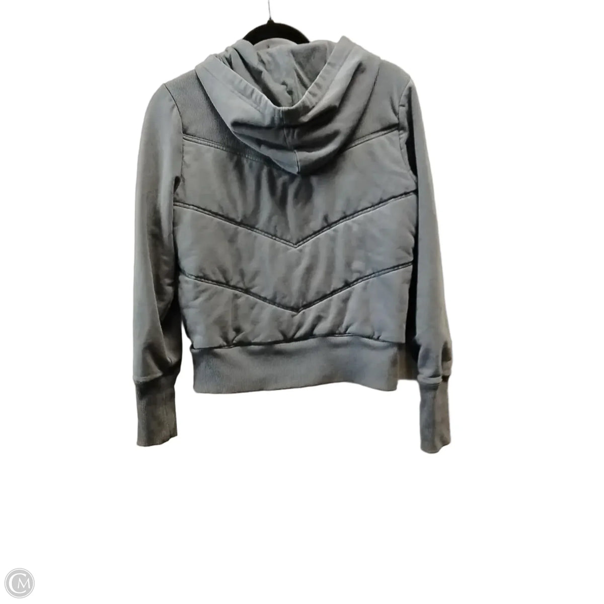 Jacket Puffer & Quilted By Old Navy In Grey, Size: M