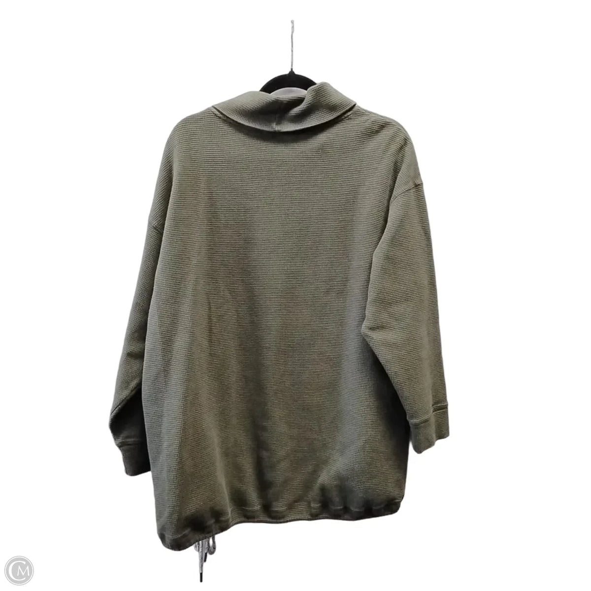 Sweater By Lands End In Green, Size: 2x