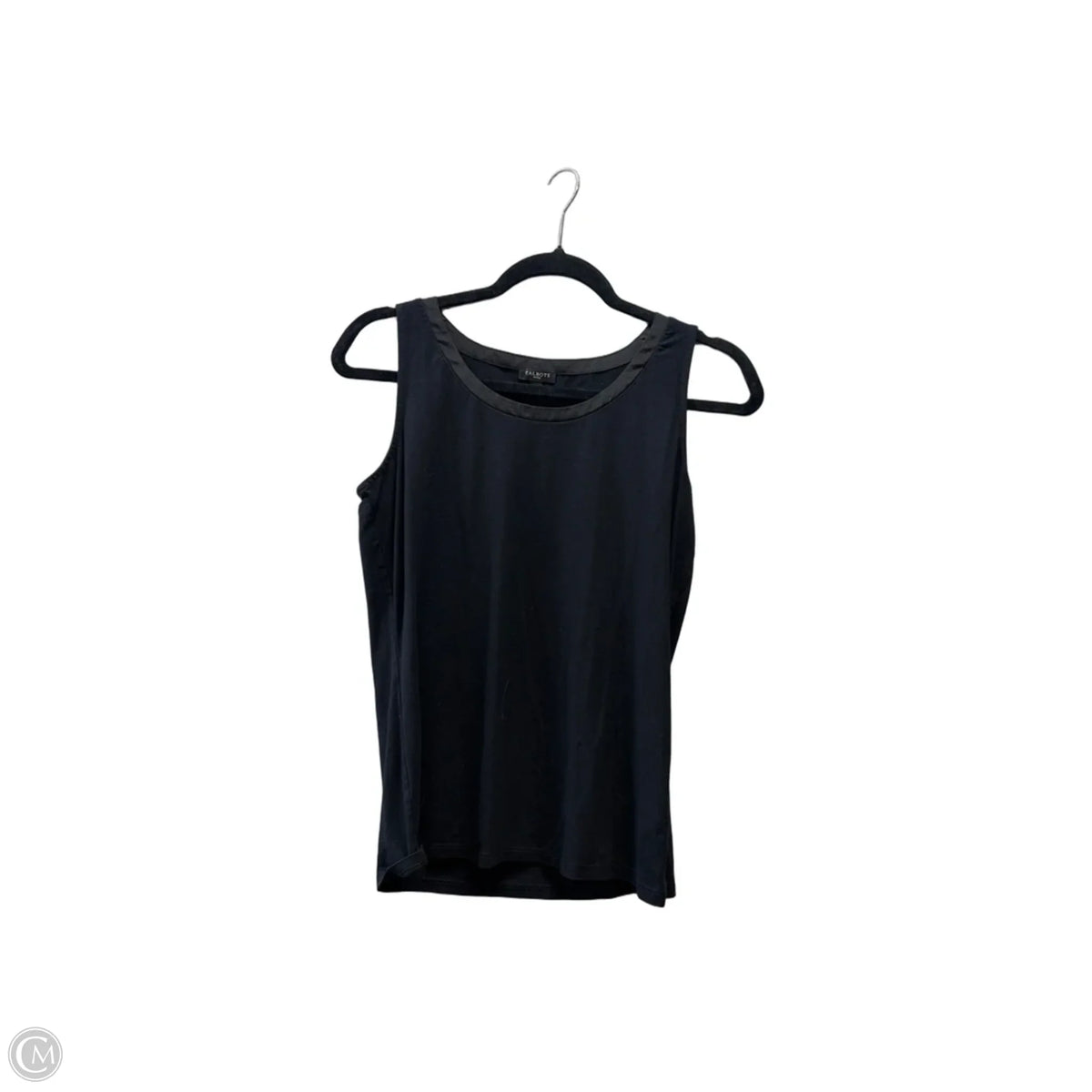 Top Sleeveless By Talbots In Black, Size: S