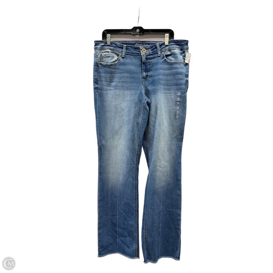 Jeans Boot Cut By Maurices In Blue Denim, Size: 16l