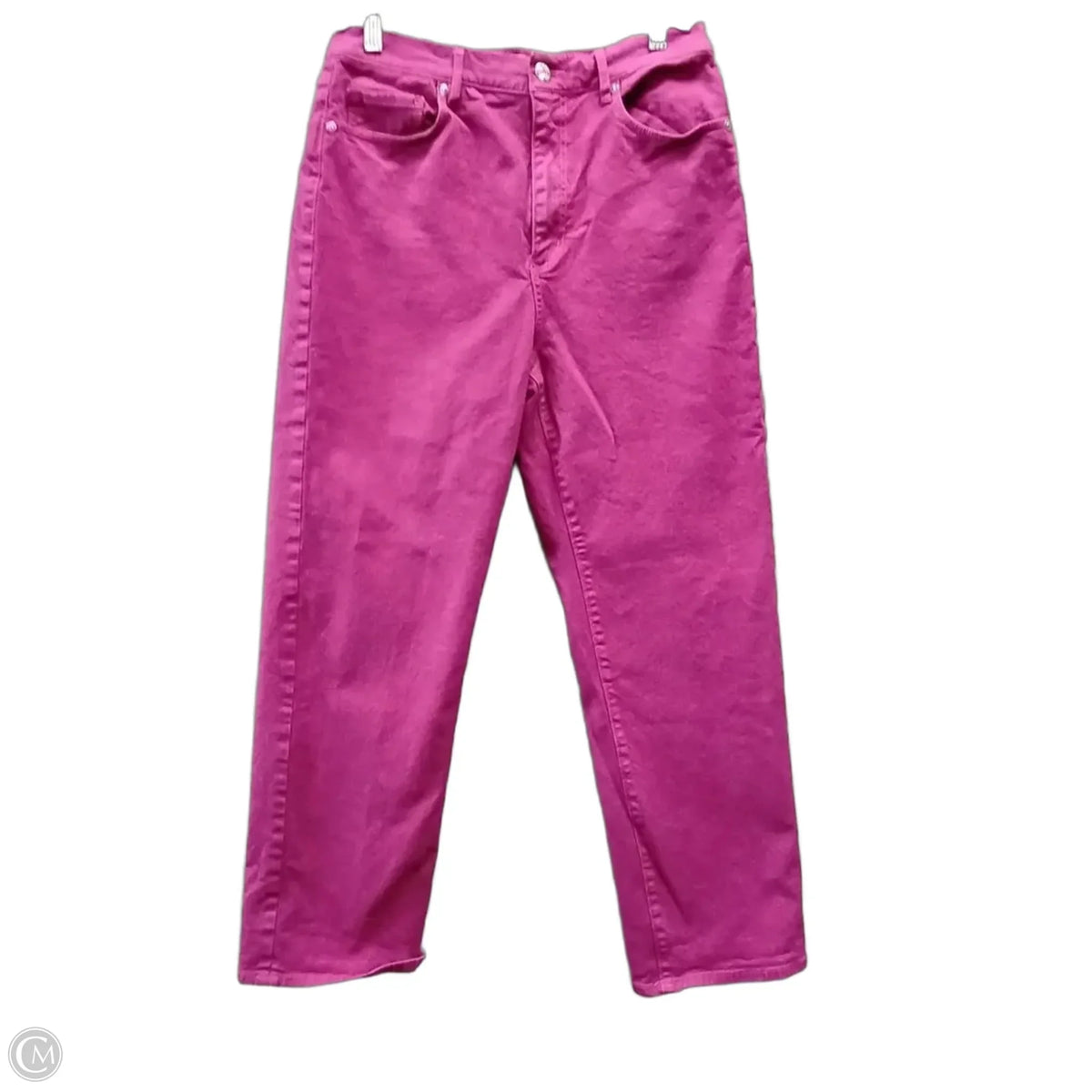 Jeans Straight By Loft In Pink, Size: 6