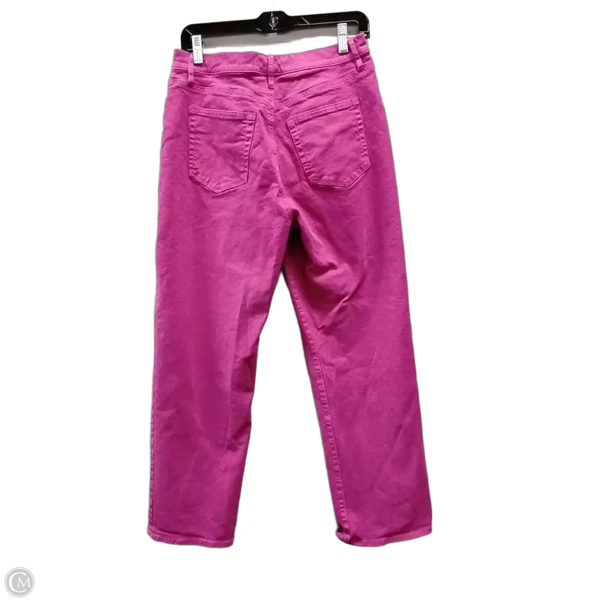Jeans Straight By Loft In Pink, Size: 6