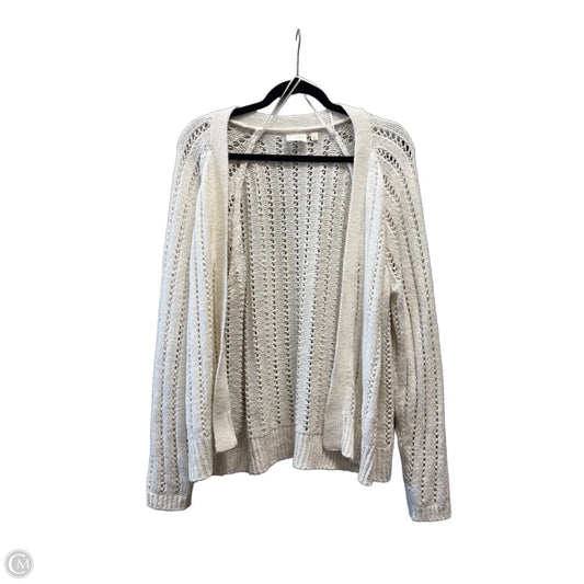 Sweater Cardigan By Cyrus In White, Size: L