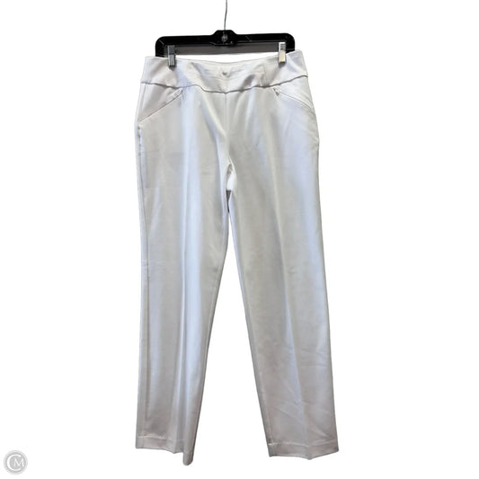 Pants Dress By Investments In White, Size: 8