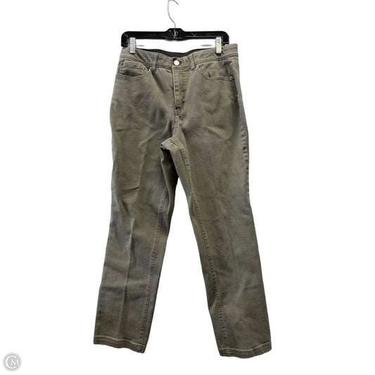 Jeans Boot Cut By Christopher And Banks In Green, Size: 8