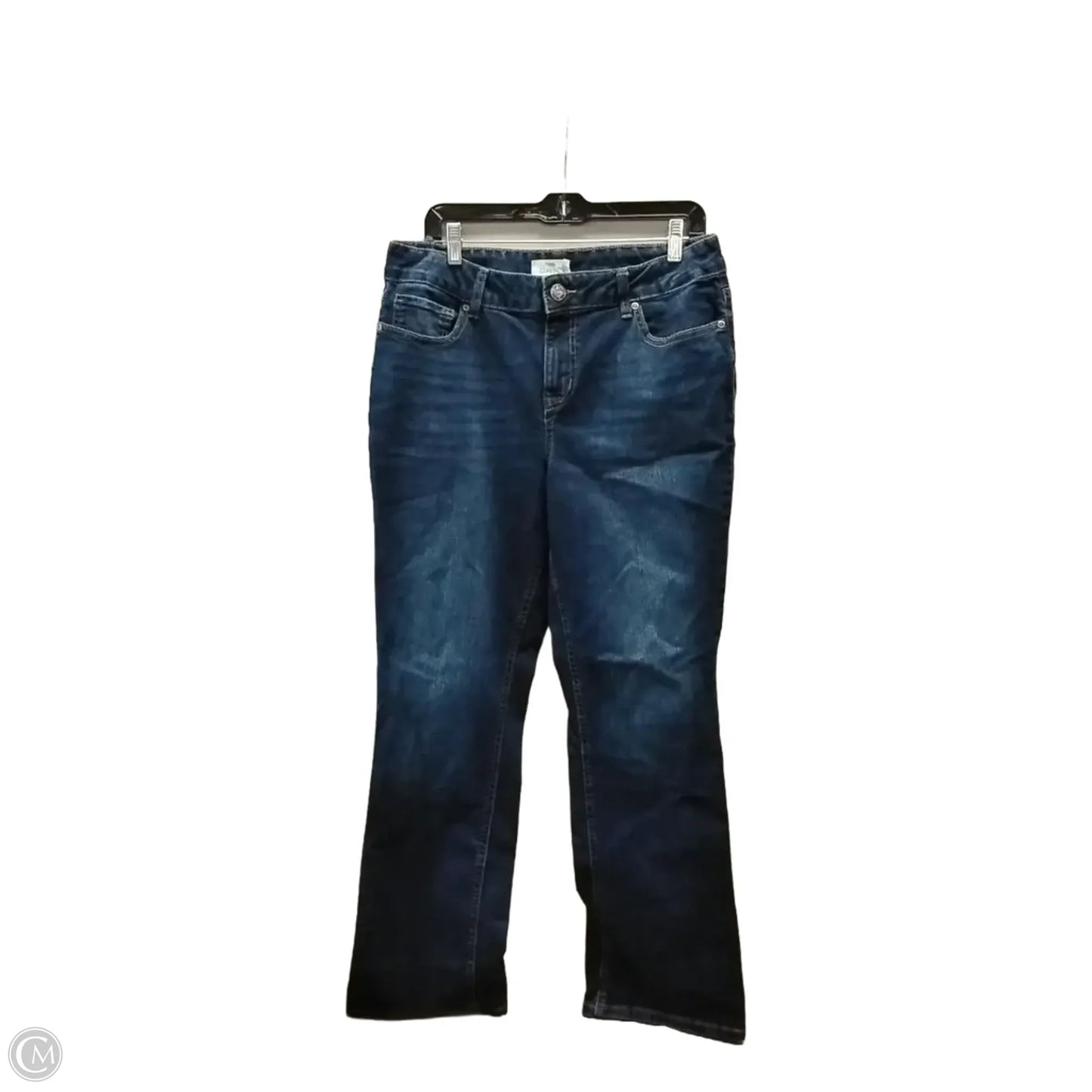 Jeans Straight By Maurices In Blue Denim, Size: 14