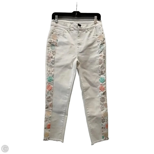 Jeans Straight By Dg2 In Floral Print, Size: 6