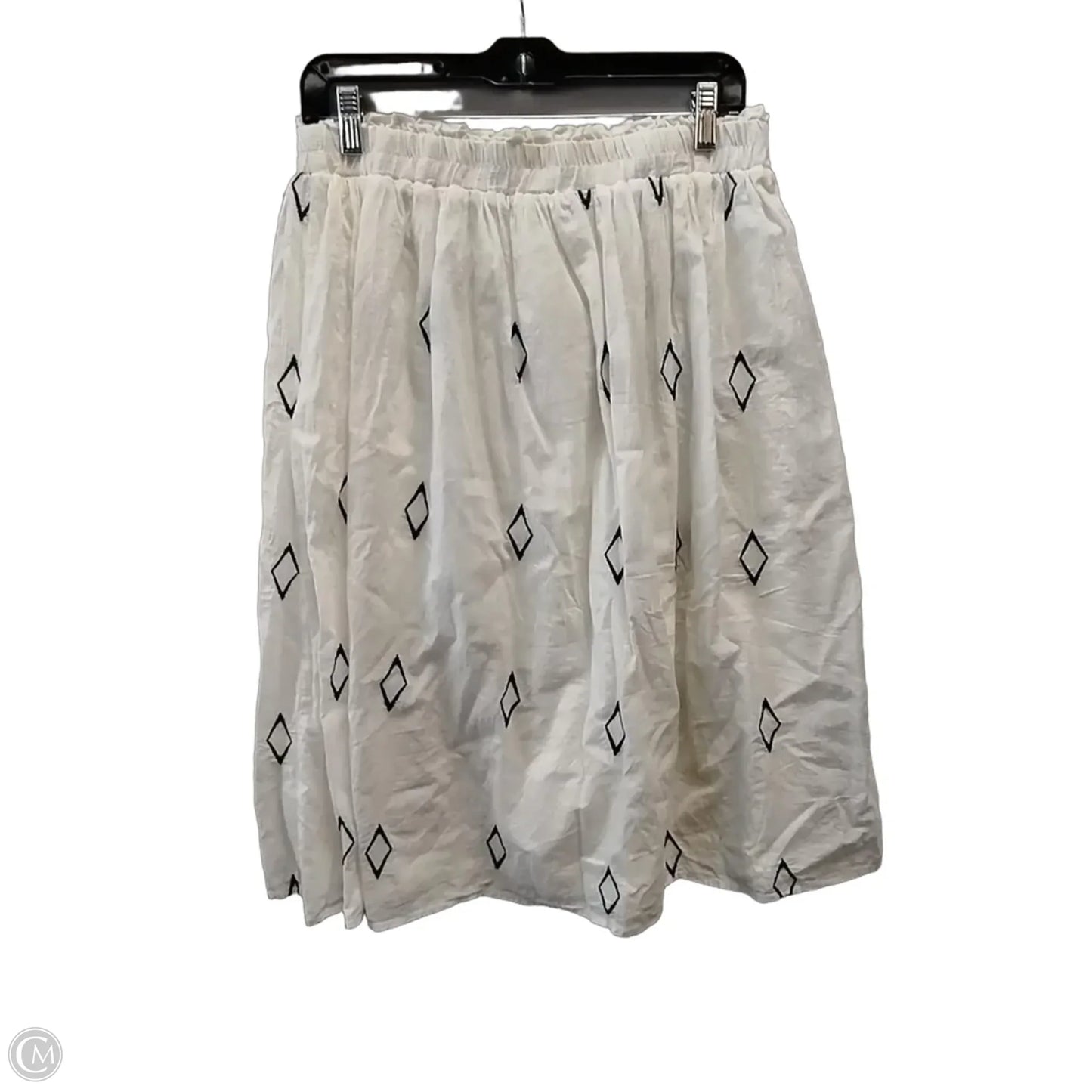 Skirt Maxi By Polagram In Geometric Pattern, Size: L