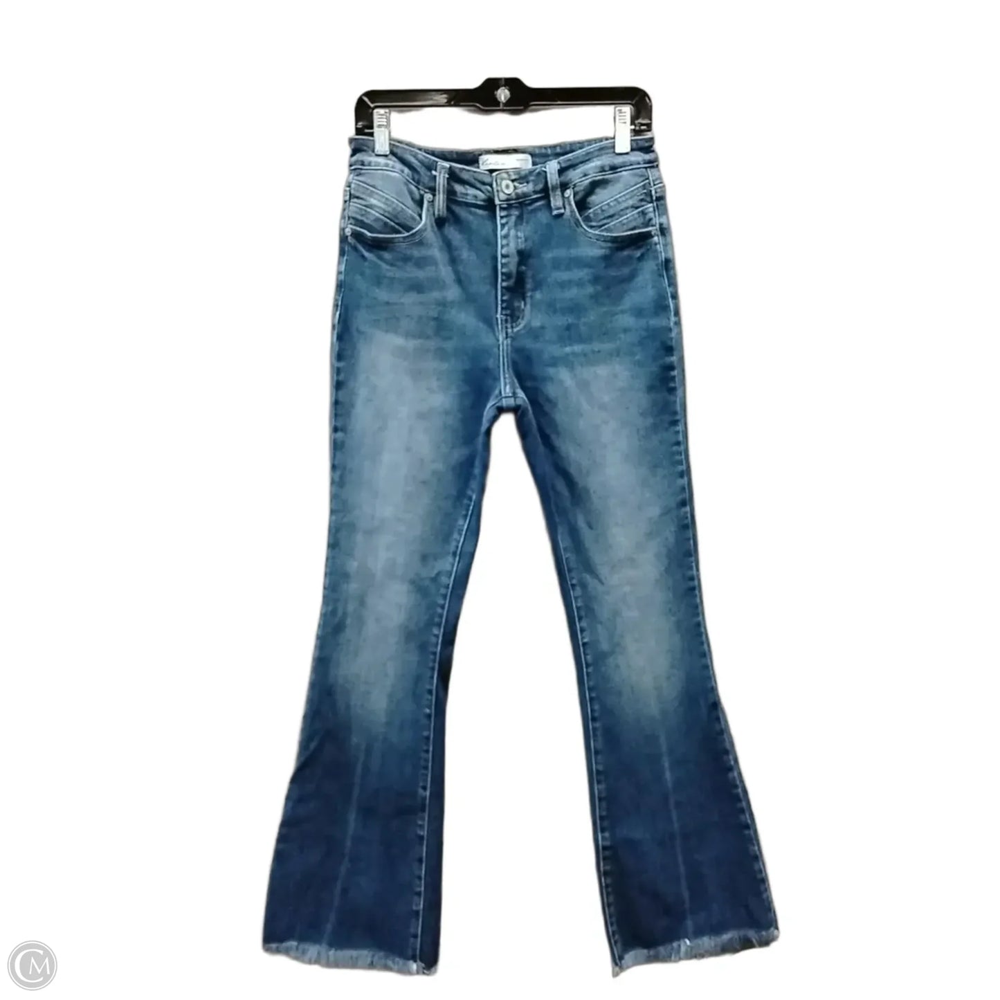 Jeans Flared By Kancan In Blue, Size: 8