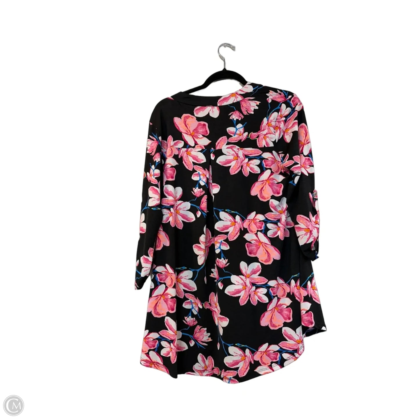 Top 3/4 Sleeve By Sew In Love In Floral Print, Size: L