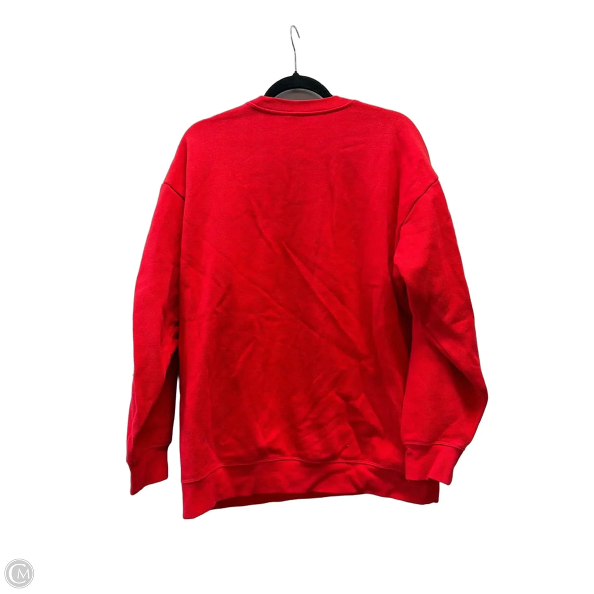 Sweatshirt Crewneck By Pink In Red, Size: M