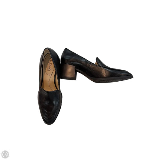 Sandals Heels Block By Life Stride In Black, Size: 6.5