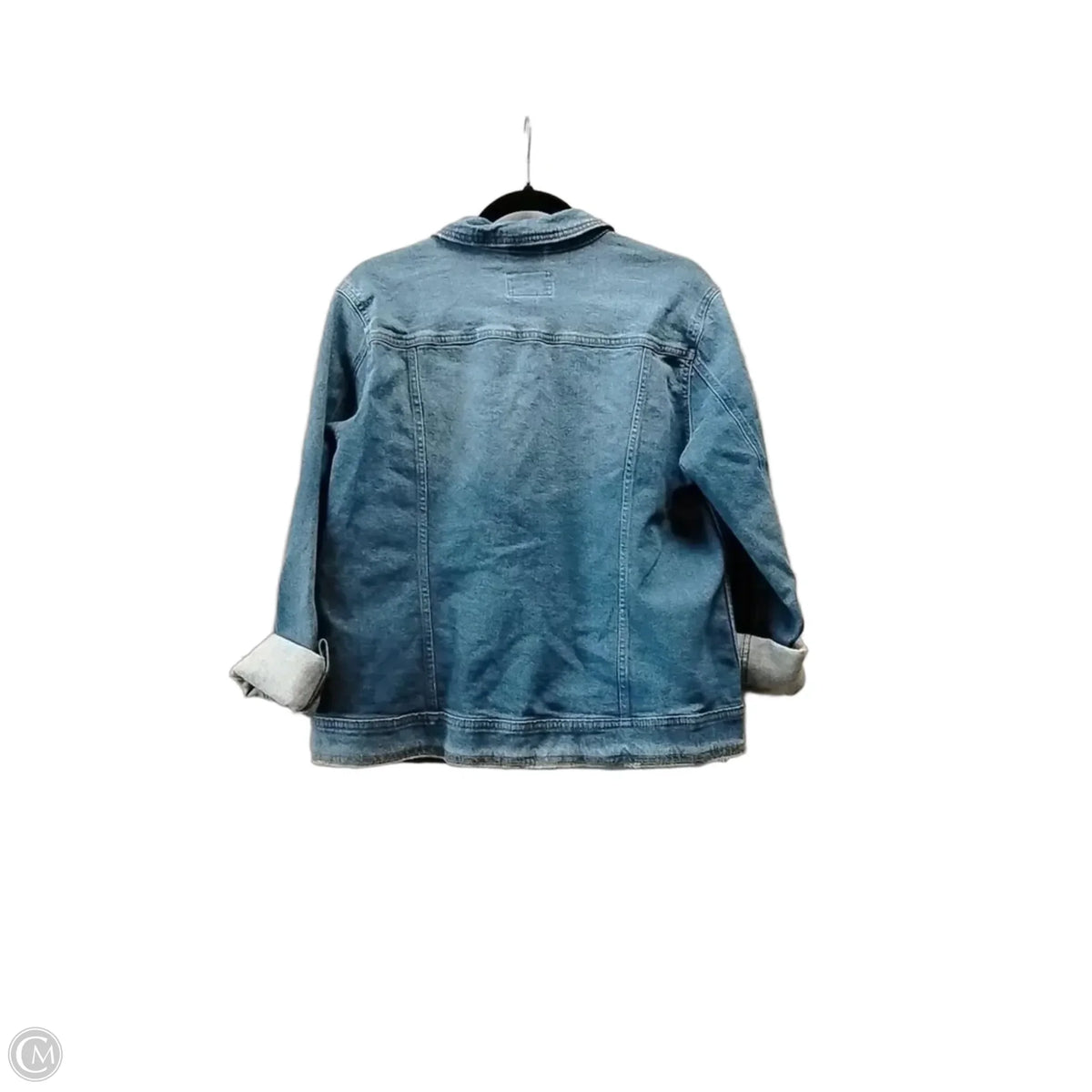 Jacket Denim By Universal Thread In Blue Denim, Size: L