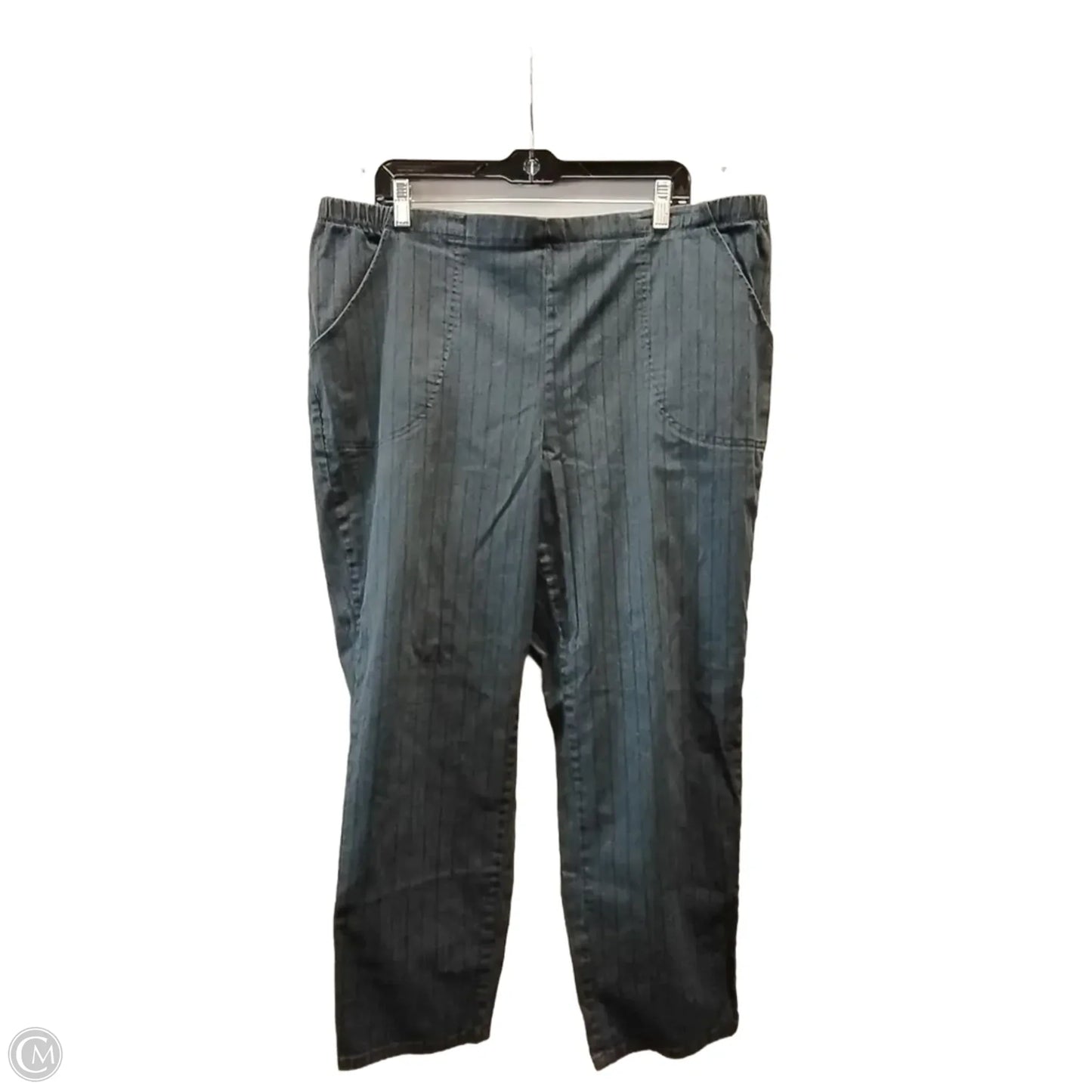 Pants Chinos & Khakis By Just My Size In Striped Pattern, Size: 3x