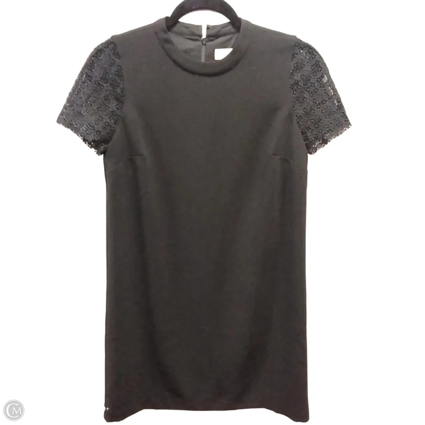 Dress Casual Midi By Loft In Black, Size: 2p