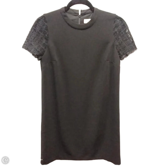 Dress Casual Midi By Loft In Black, Size: 2p