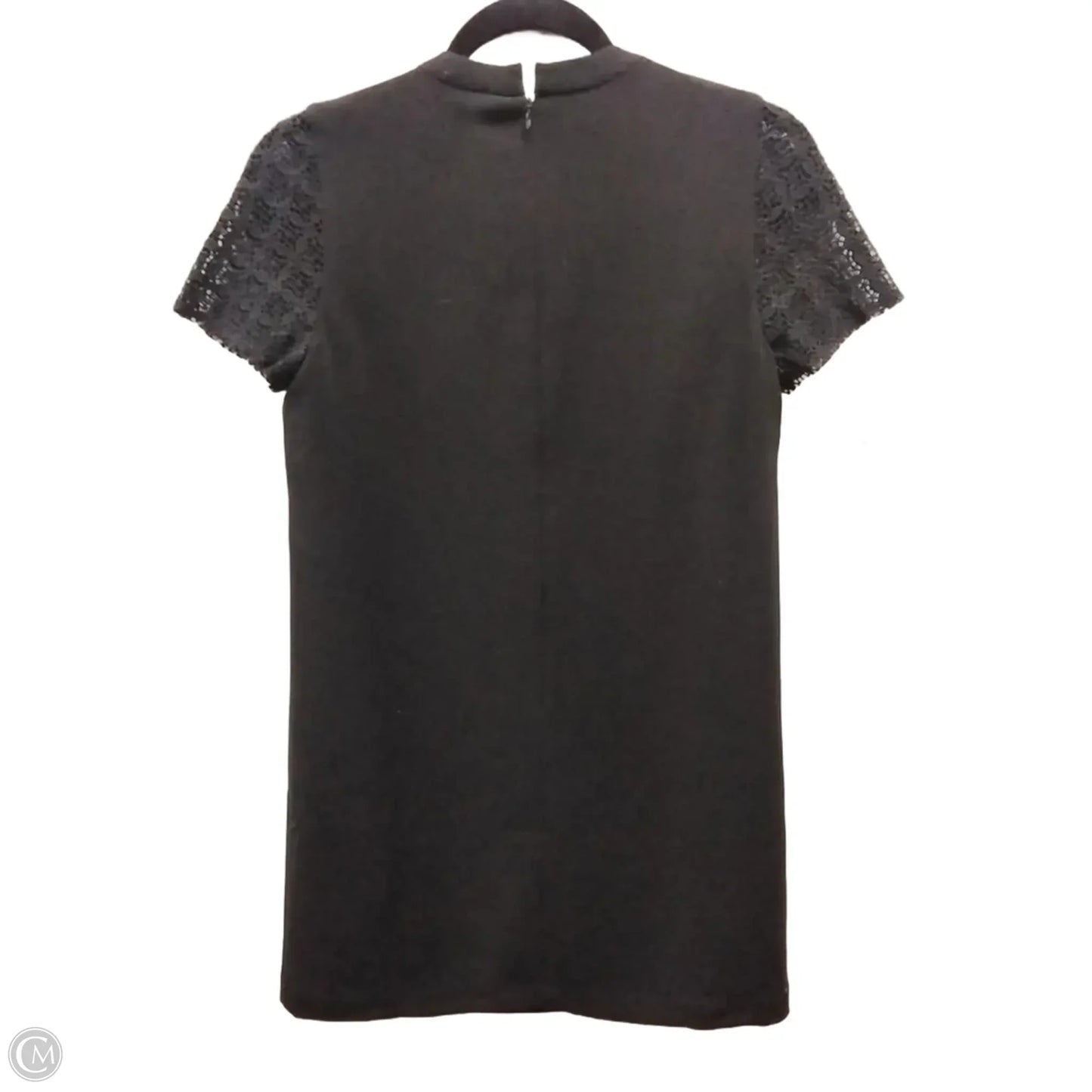 Dress Casual Midi By Loft In Black, Size: 2p