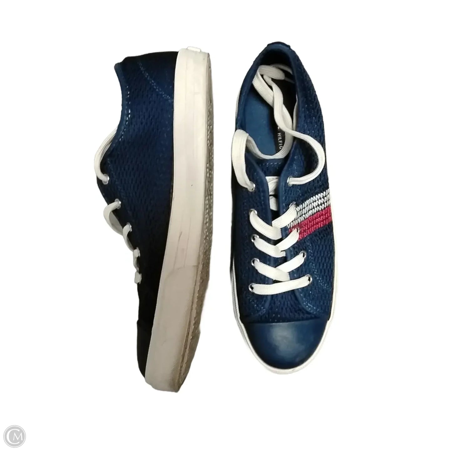 Shoes Athletic By Tommy Hilfiger In Blue, Size: 9.5