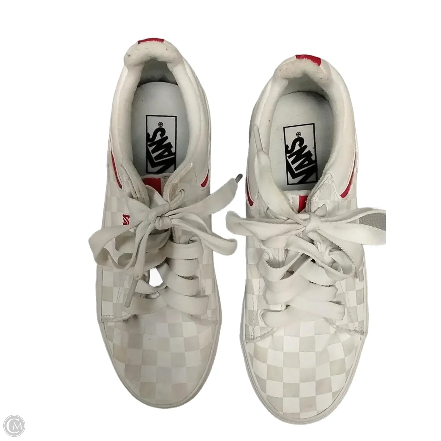 Shoes Flats By Vans In Checkered Pattern, Size: 9