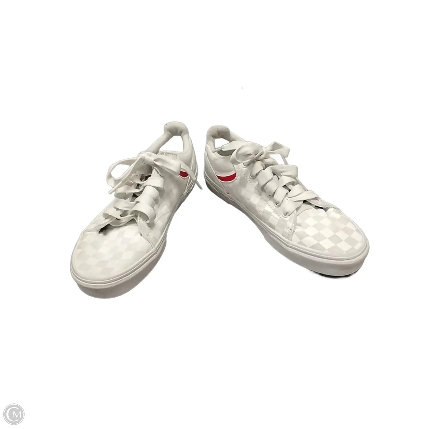 Shoes Flats By Vans In Checkered Pattern, Size: 9