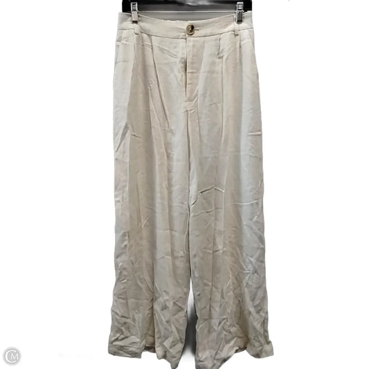 Pants Linen By Clothes Mentor In Beige, Size: L