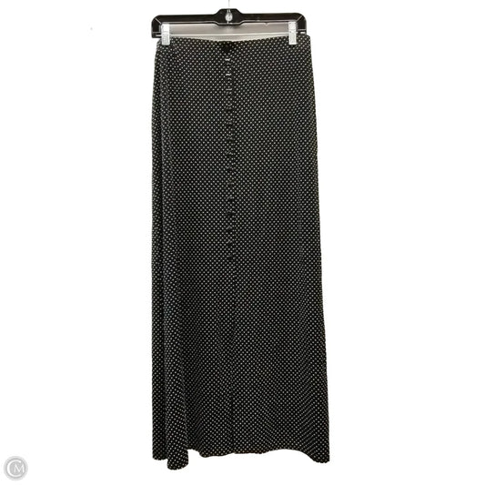 Skirt Maxi By Dressbarn In Polkadot Pattern, Size: L