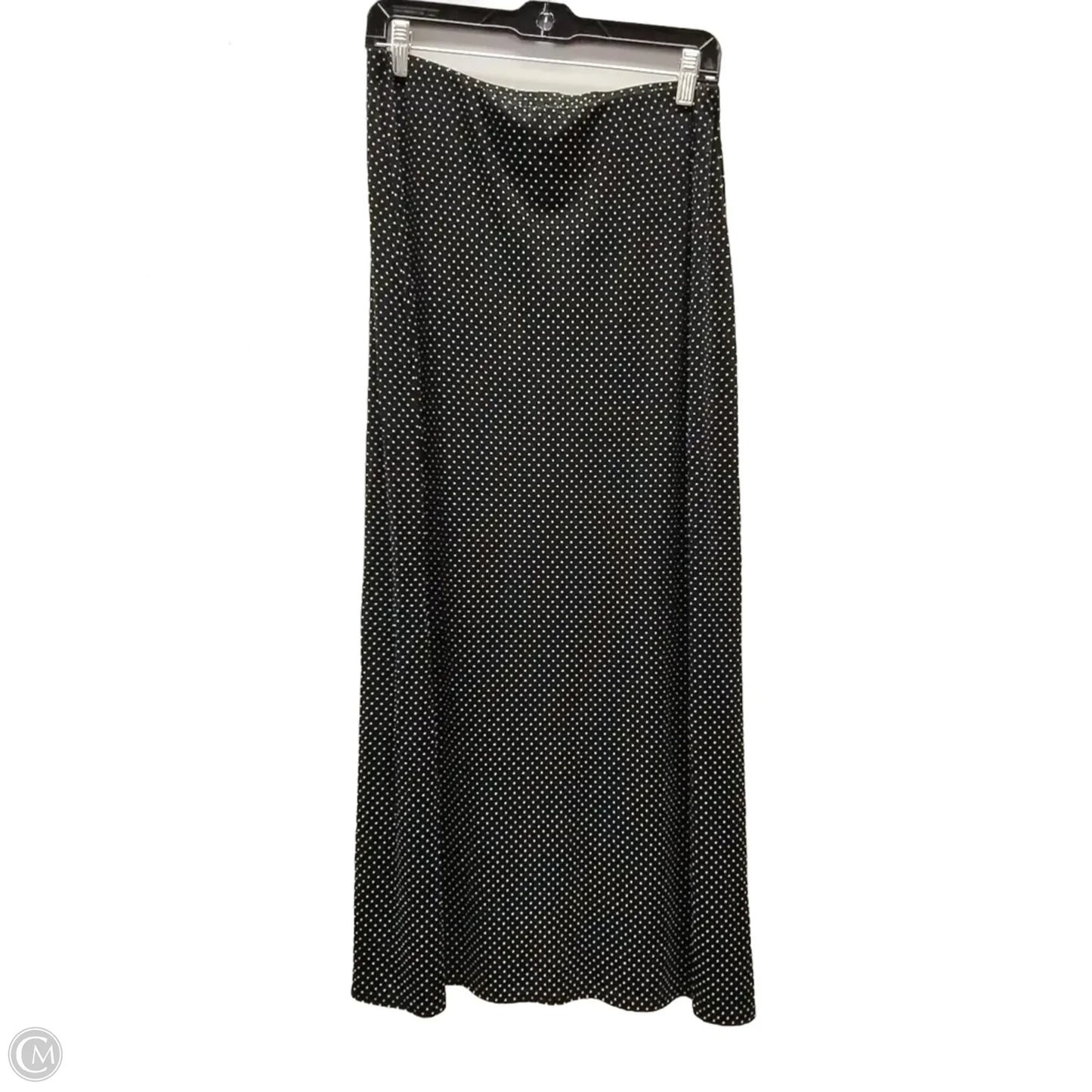 Skirt Maxi By Dressbarn In Polkadot Pattern, Size: L