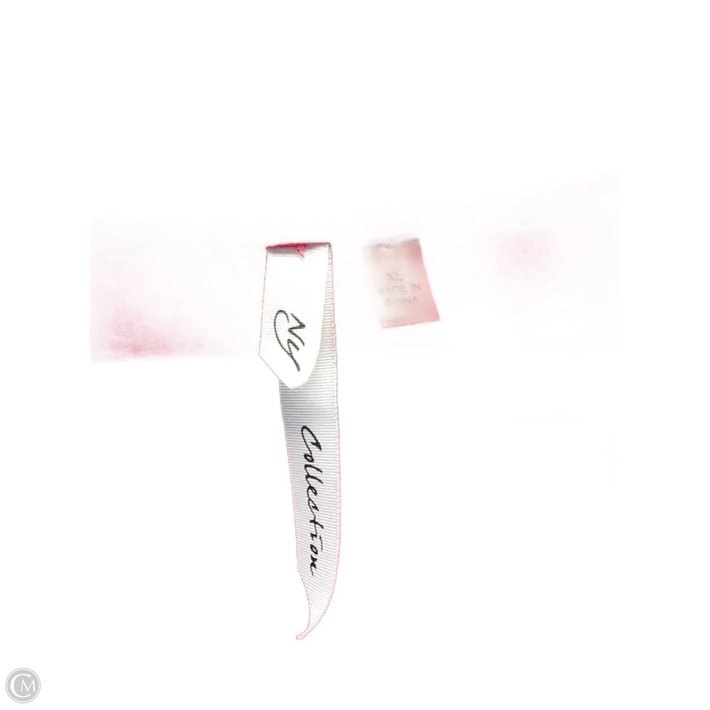 Blouse Long Sleeve By Ny Collection In Red, Size: Xl