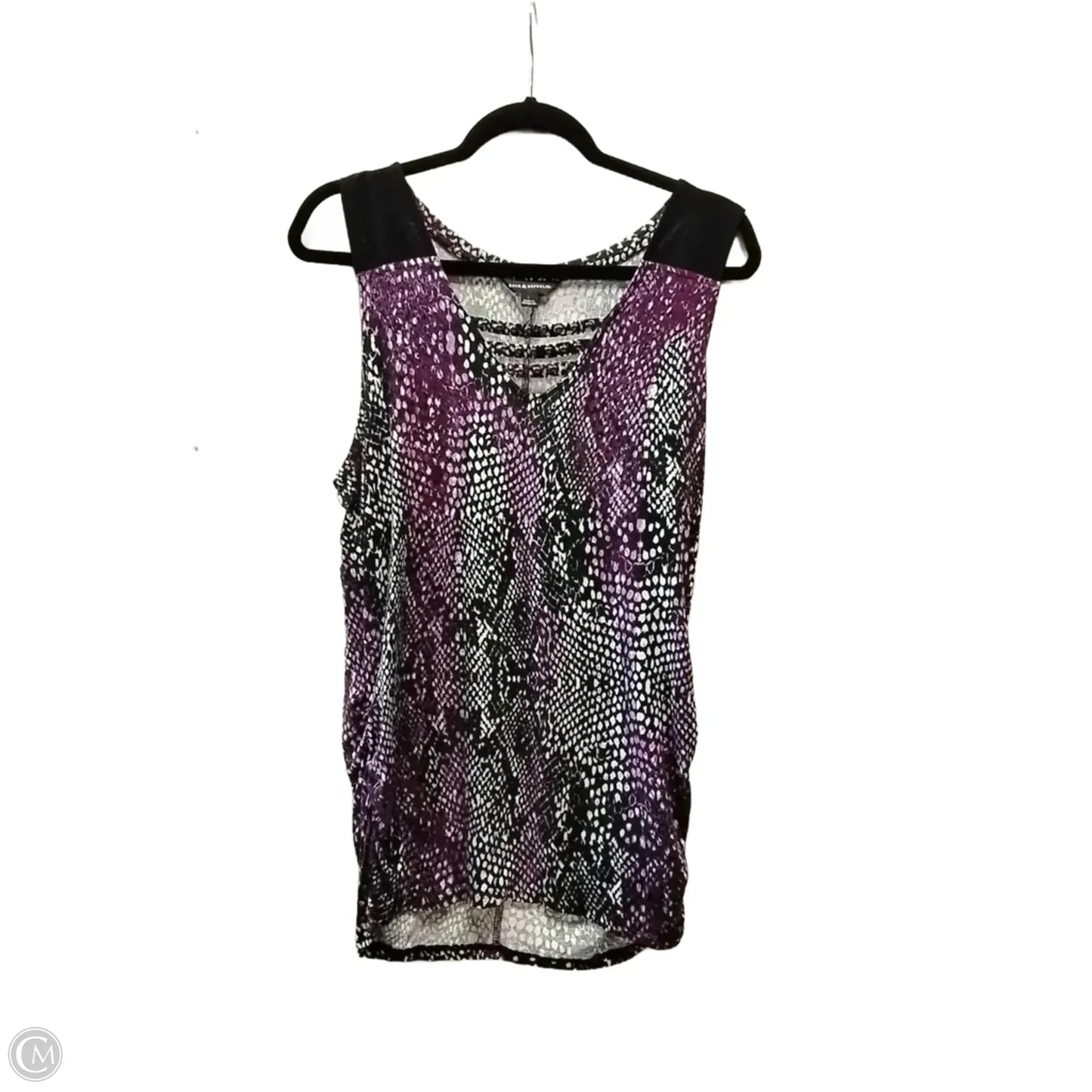 Blouse Sleeveless By Rock And Republic In Purple, Size: L
