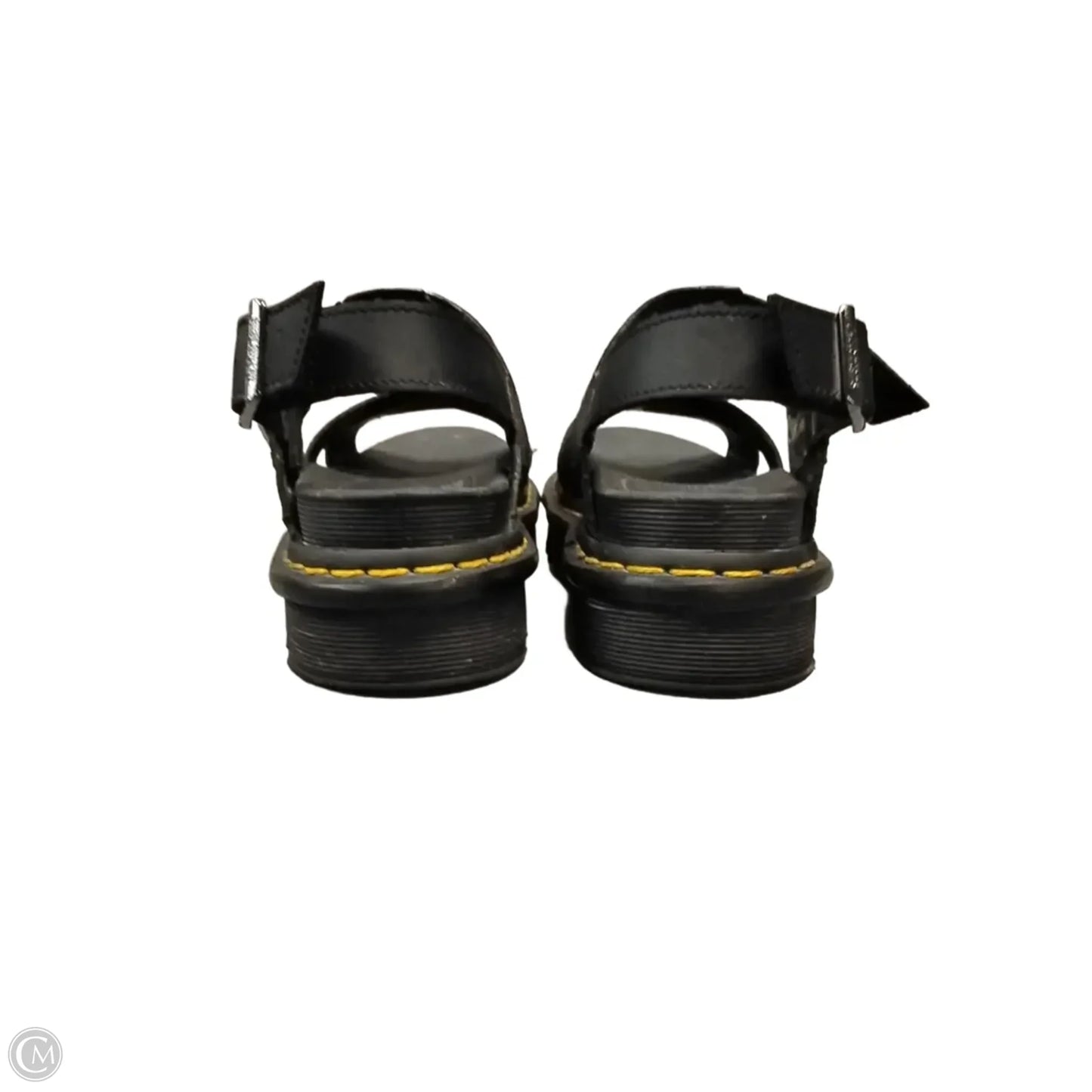 Sandals Flats By Dr Martens In Black, Size: 5