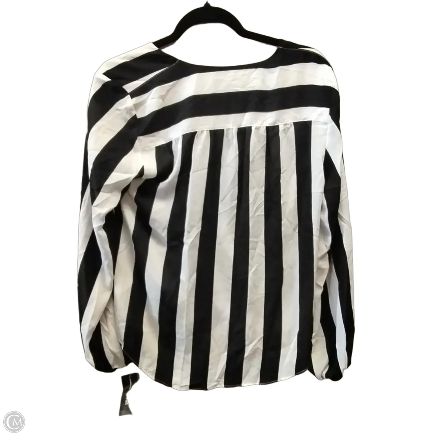 Blouse Long Sleeve By Inc In Striped Pattern, Size: S