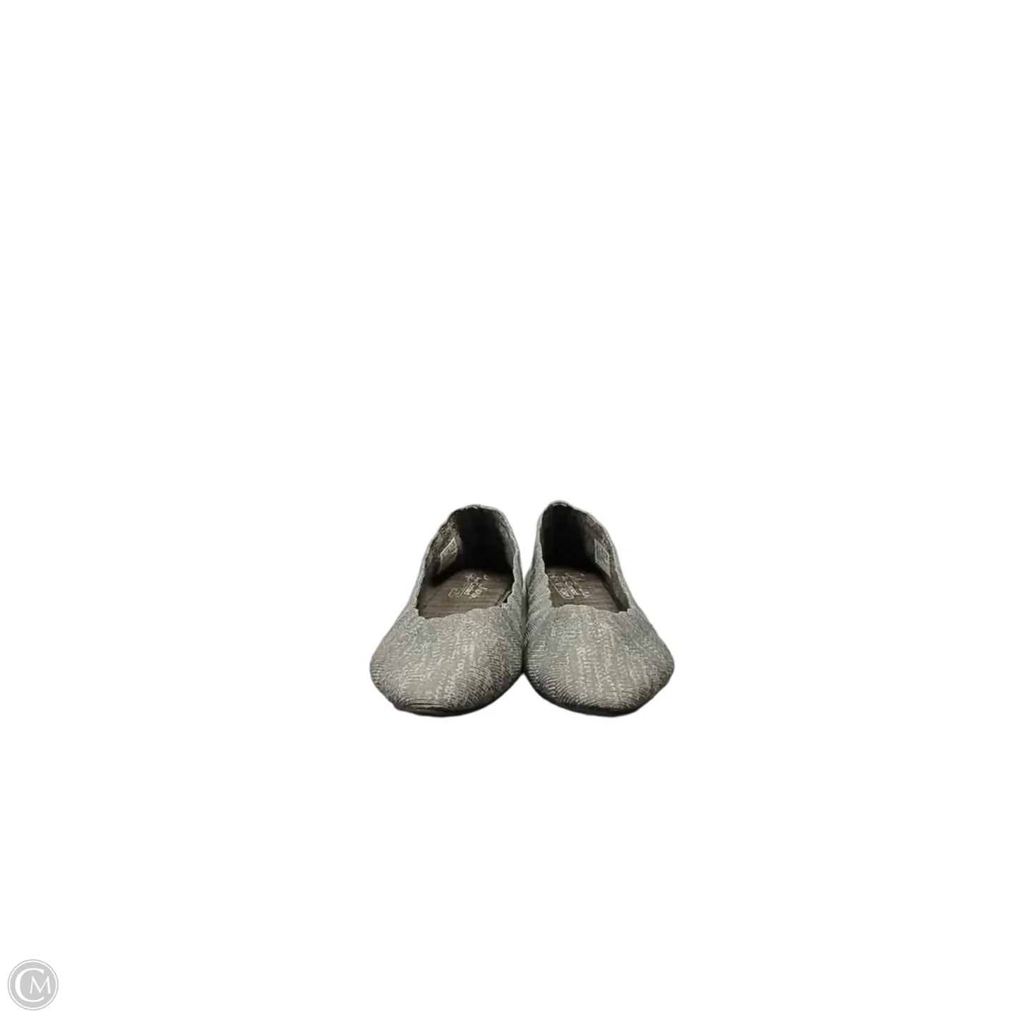 Shoes Flats By Skechers In Grey, Size: 10