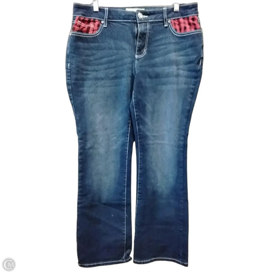 Jeans Straight By C Est. 1946 In Blue Denim, Size: 10p