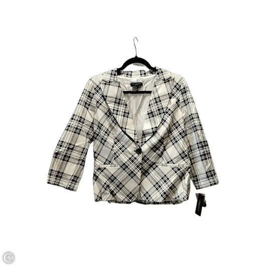 Blazer Designer By Sandro In Striped Pattern, Size: M