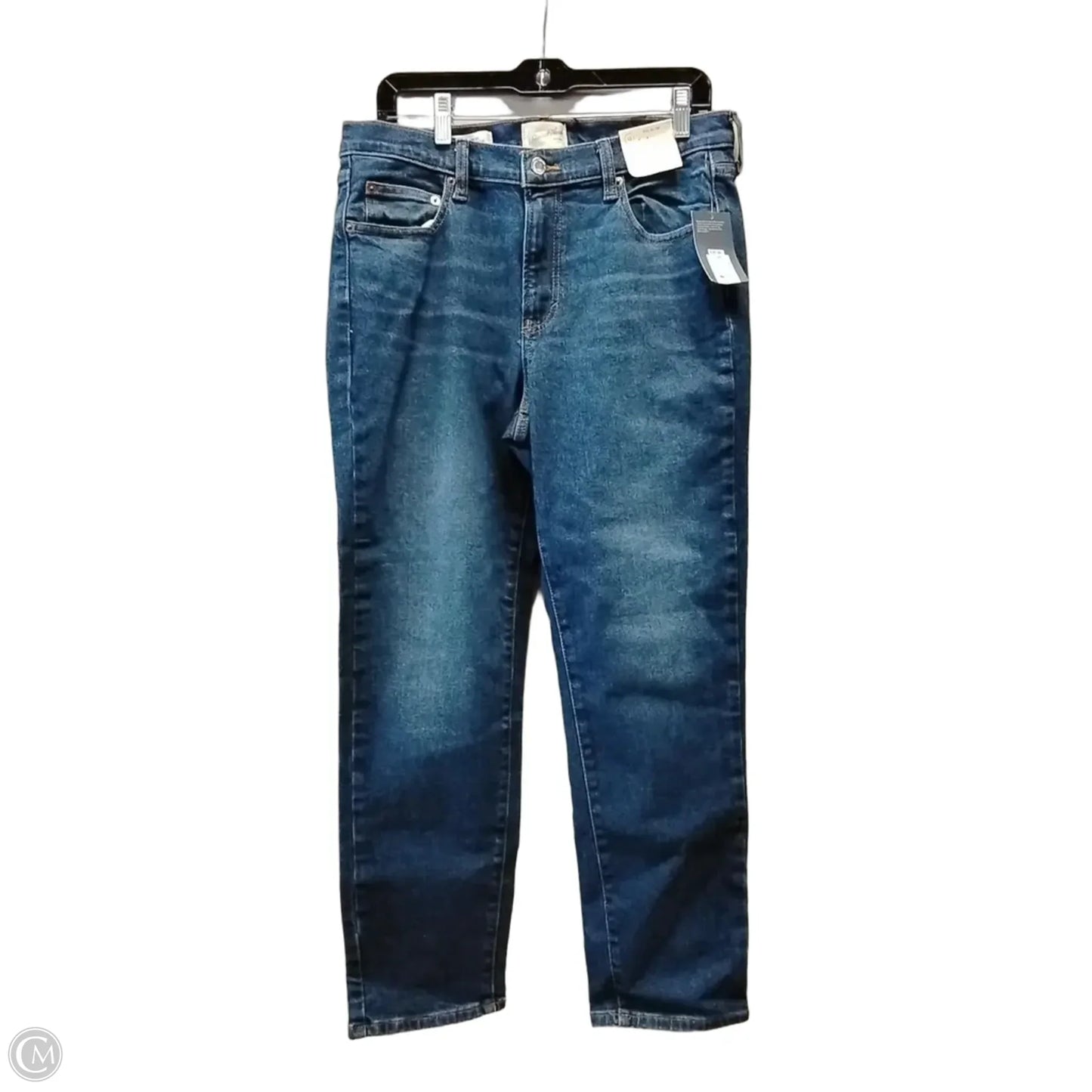 Jeans Skinny By Universal Thread In Blue Denim, Size: 12