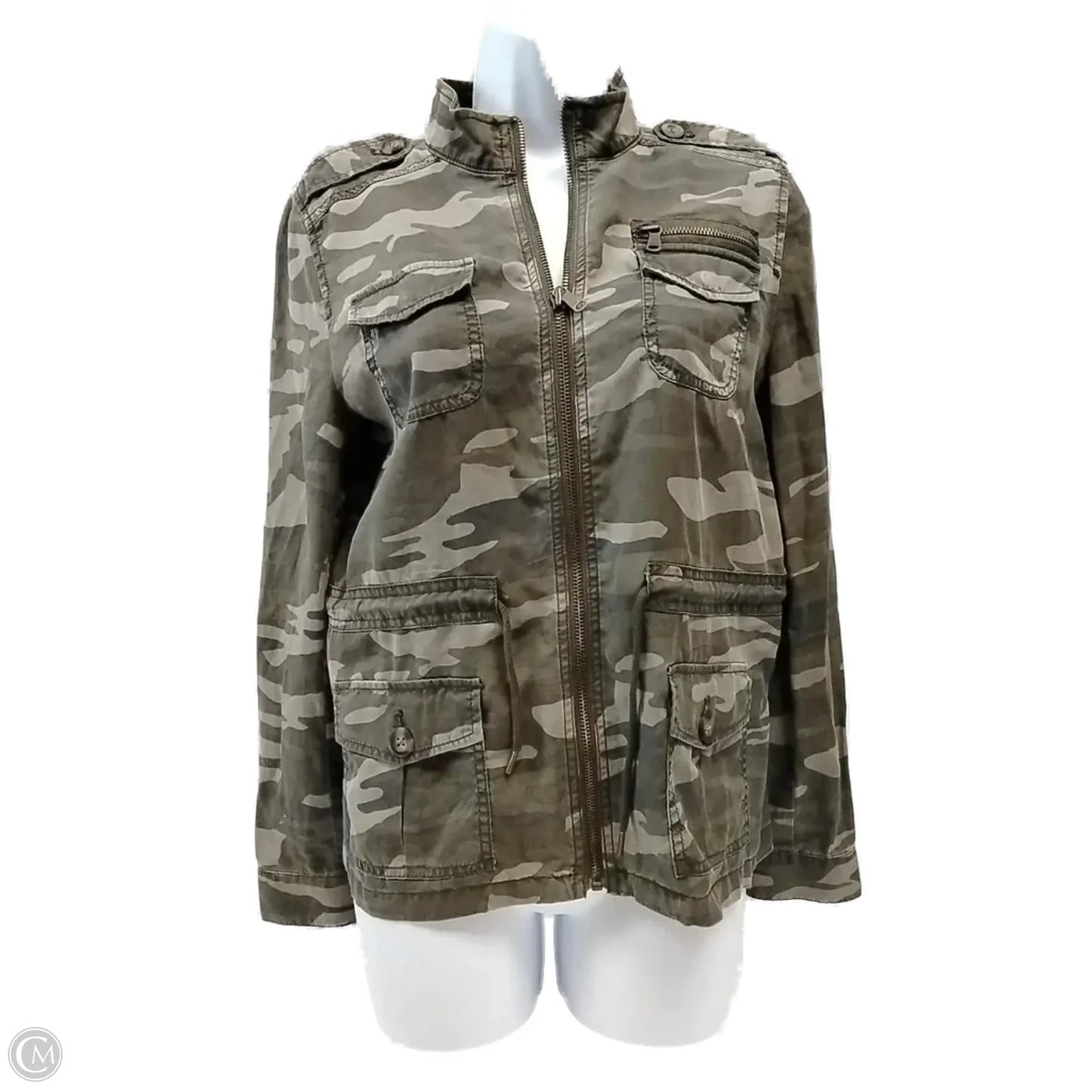 Jacket Other By Express In Camouflage Print, Size: Xs