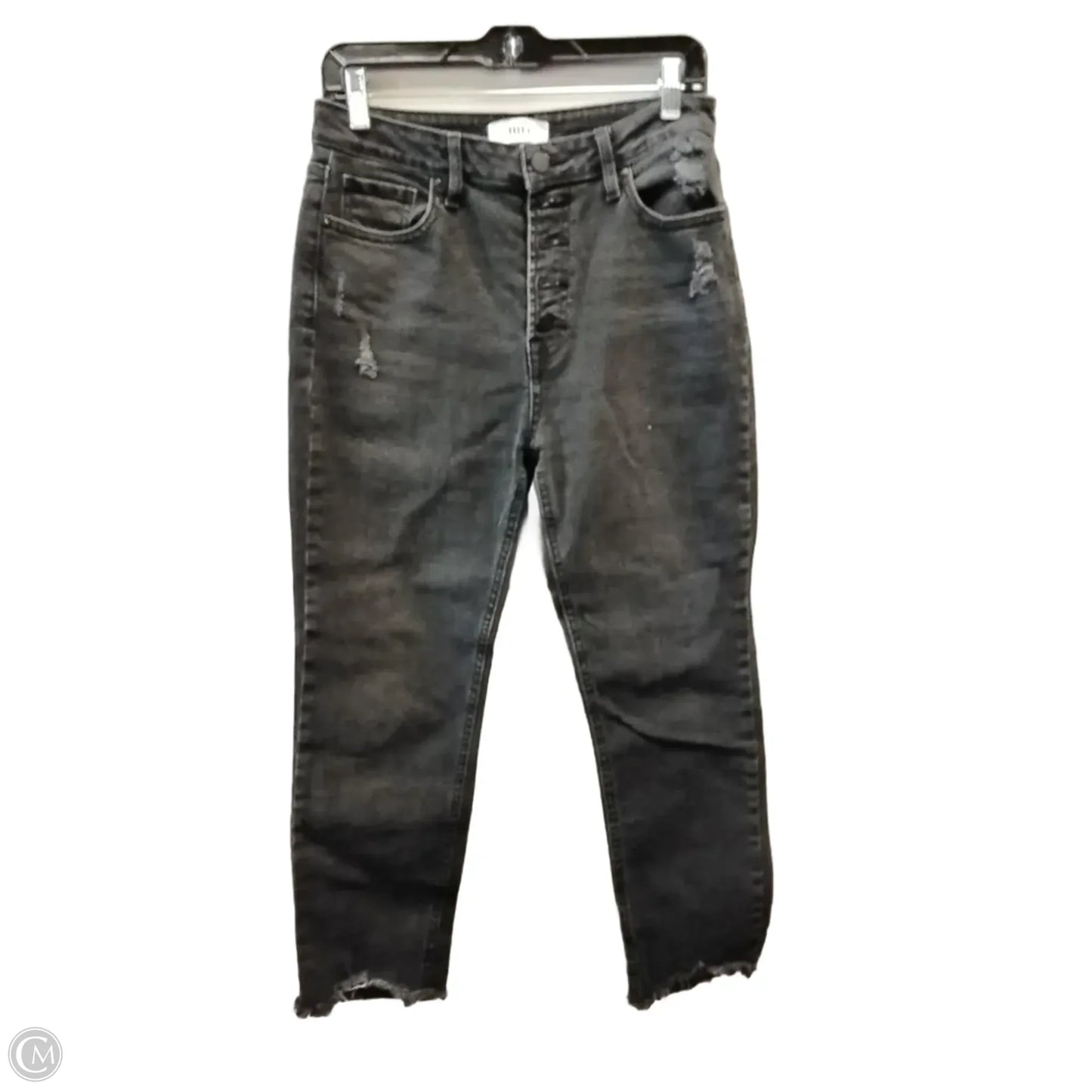 Jeans Straight By Clothes Mentor In Black, Size: 6