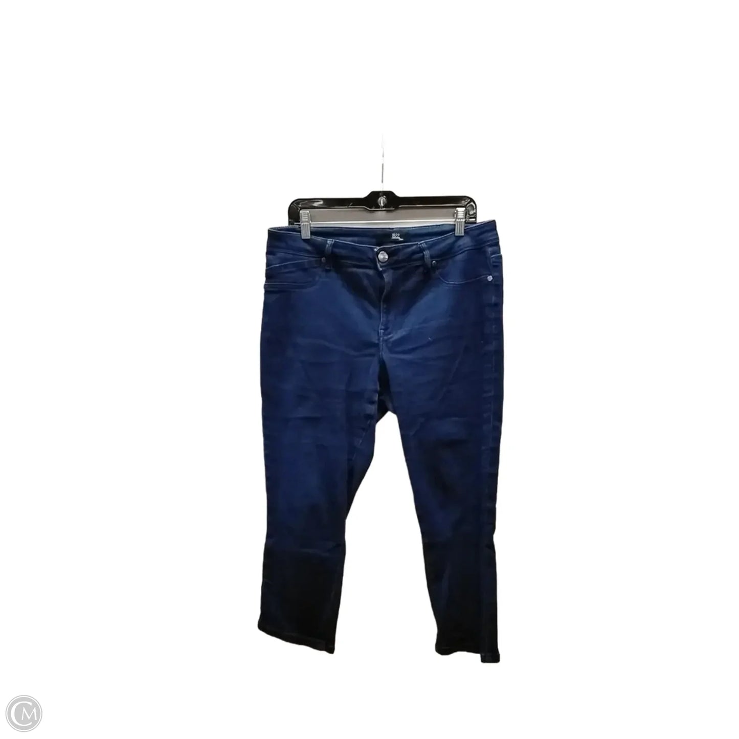 Jeans Cropped By 1822 Denim In Blue Denim, Size: 14