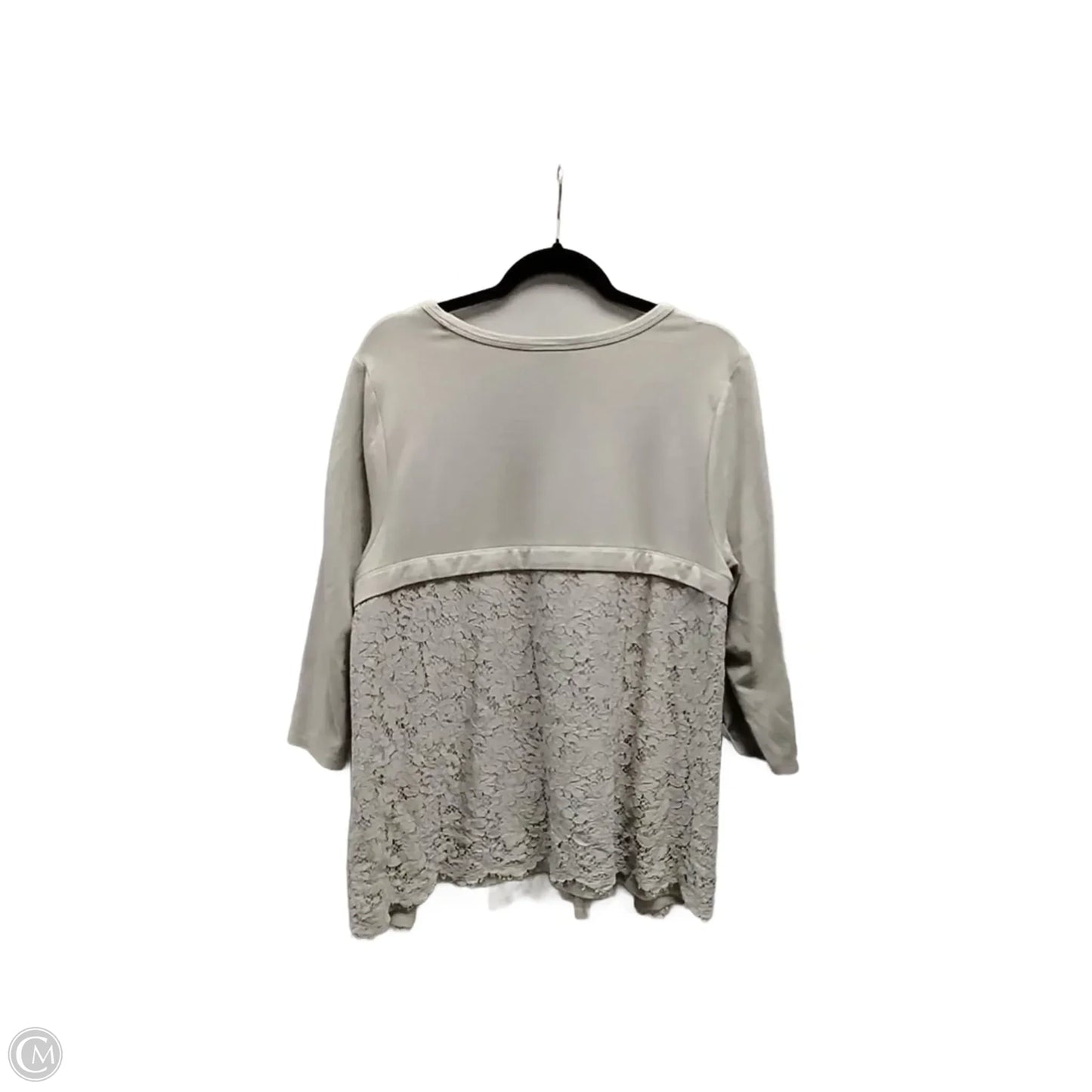 Top Long Sleeve By J. Jill In Beige, Size: L